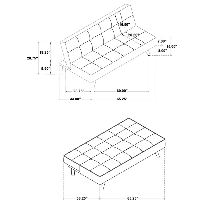 Five Star Furniture - Jenson Convertible Sofa Bed