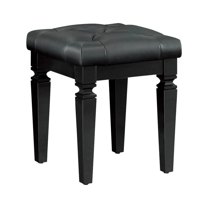 Five Star Furniture - Allura Vanity Stool in Black 1916BK-14