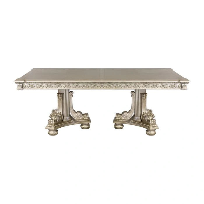 Five Star Furniture - Catalonia Dining Table in Platinum Gold 1824PG-112*