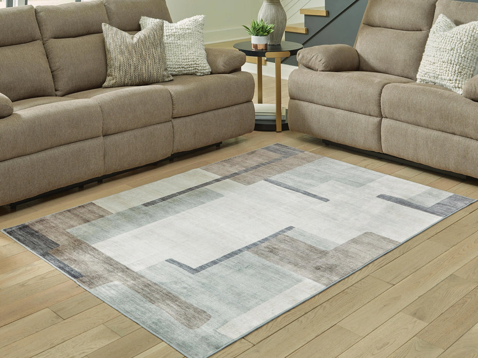 Five Star Furniture - Larkport Washable Area Rug