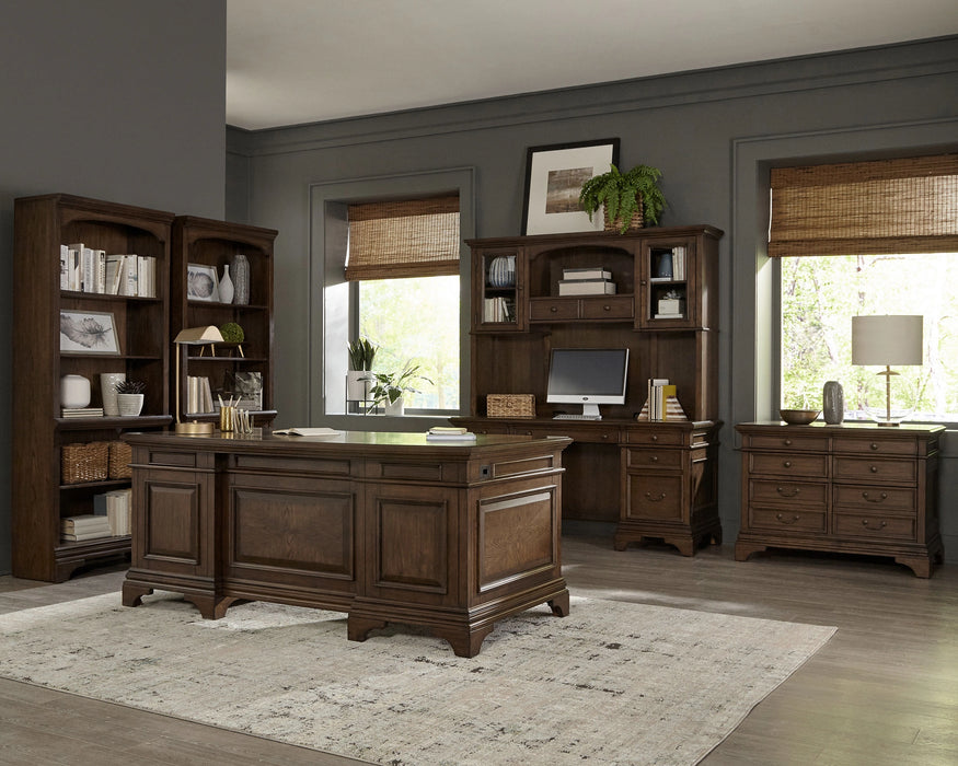 Five Star Furniture - Hartshill Bookcase with Cabinet