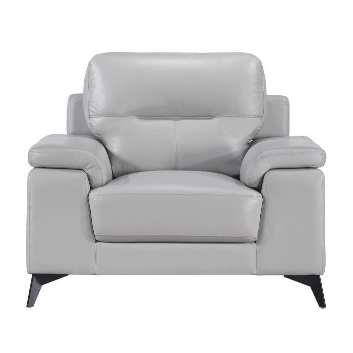 Five Star Furniture - Mischa Chair in Silver Gray 9514SVE-1
