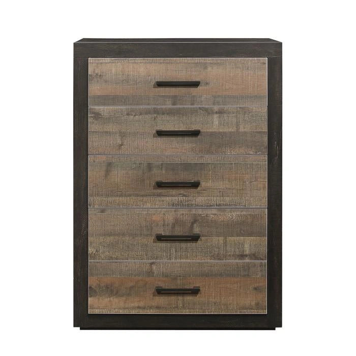 Five Star Furniture - Miter Chest in Rustin Mahogany & Dark Ebony 1762-9