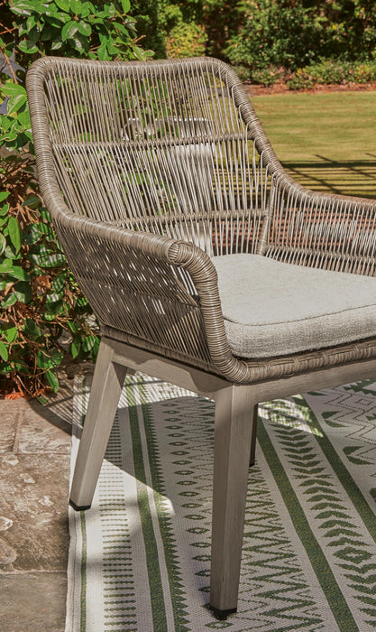 Five Star Furniture - Beach Front Arm Chair with Cushion (Set of 2)
