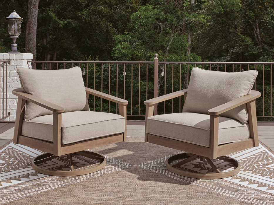 Five Star Furniture - Harmony Headlands Outdoor Swivel Lounge with Cushion