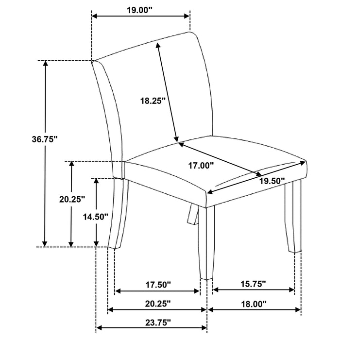 Five Star Furniture - Cantley Dining Side Chair