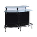 Five Star Furniture - Keystone Glass Top Bar Unit Black image