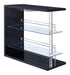 Five Star Furniture - Prescott Rectangular 2-shelf Bar Unit Glossy Black image