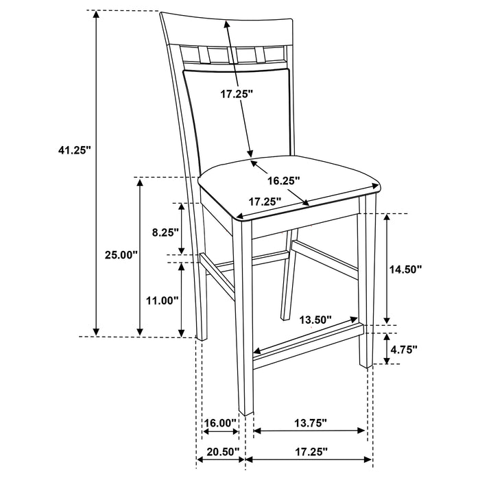 Five Star Furniture - Gabriel Counter Chair