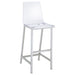 Five Star Furniture - Juelia Bar Stools Chrome and Clear Acrylic (Set of 2) image