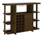 Five Star Furniture - Evelio Bar Unit with Wine Bottle Storage Walnut image