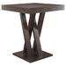 Five Star Furniture - Freda Double X-shaped Base Square Bar Table Cappuccino image