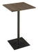 Five Star Furniture - Cavalier Square Bar Table Dark Elm and Matte Black image