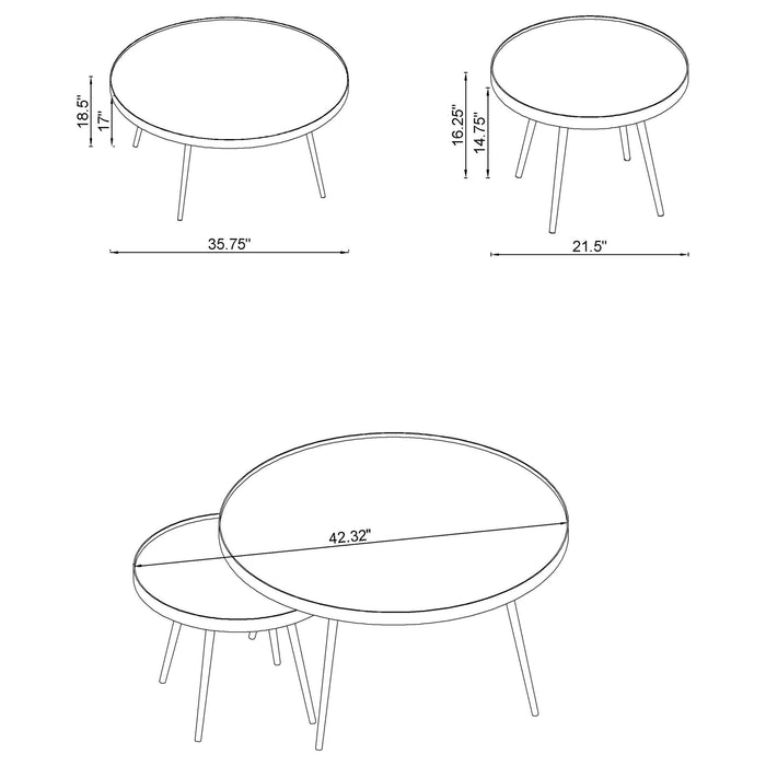Five Star Furniture - Kaelyn Coffee Table Set
