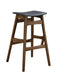 Five Star Furniture - Finnick Tapered Legs Bar Stools Dark Grey and Walnut (Set of 2) image