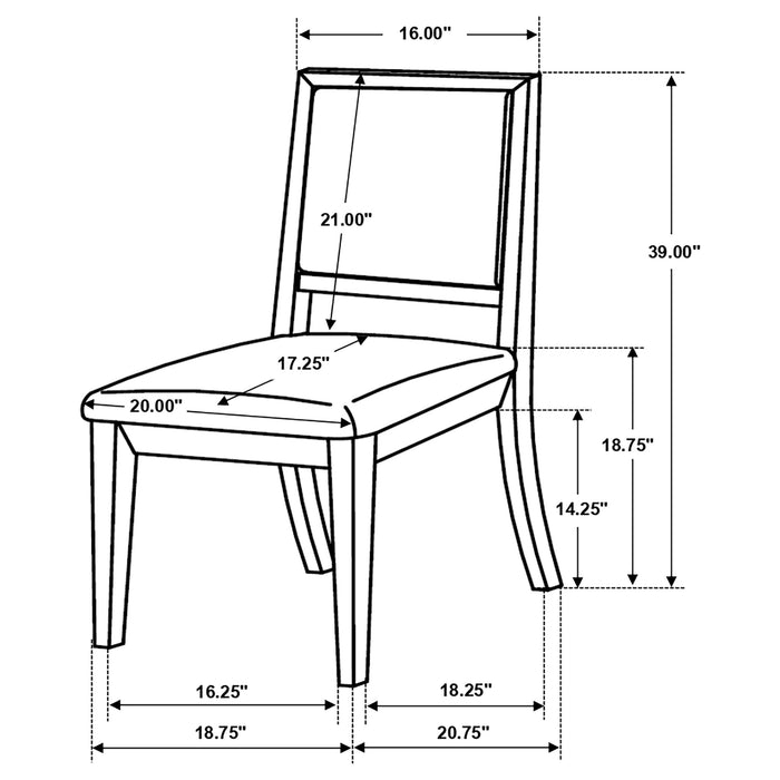 Five Star Furniture - Louise Dining Side Chair