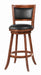 Five Star Furniture - Broxton Upholstered Swivel Bar Stools Chestnut and Black (Set of 2) image