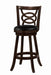 Five Star Furniture - Calecita Swivel Bar Stools with Upholstered Seat Cappuccino (Set of 2) image