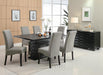 Five Star Furniture - Stanton Rectangular Dining Set Black and Grey image