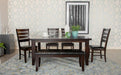 Five Star Furniture - Dalila Dining Room Set Cappuccino and Black image