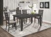 Five Star Furniture - Dalila 5-piece Rectangular Dining Set Grey and Dark Grey image