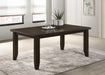 Five Star Furniture - Dalila Rectangular Dining Table Cappuccino image