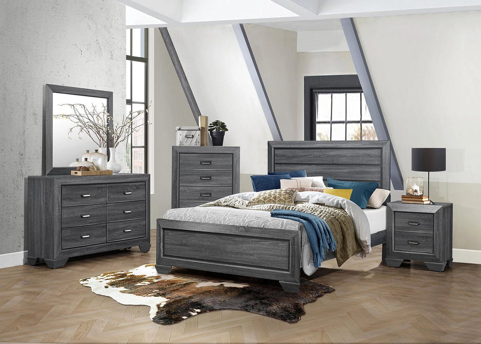 Five Star Furniture - Beechnut 5 Drawer Chest in Gray 1904GY-9