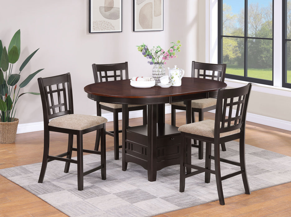 Five Star Furniture - Lavon Counter Height Extension Dining Table