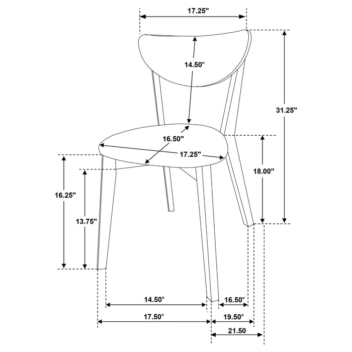 Five Star Furniture - Jedda Dining Side Chair