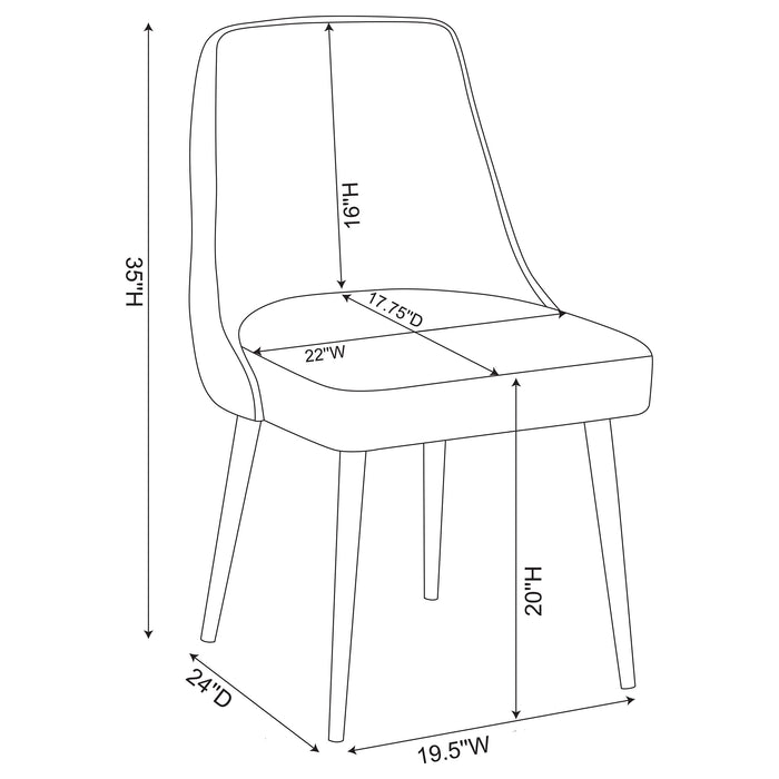 Five Star Furniture - Cosmo Dining Side Chair
