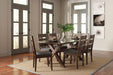 Five Star Furniture - Alston 7-piece Rectangular Dining Set Knotty Nutmeg and Grey image