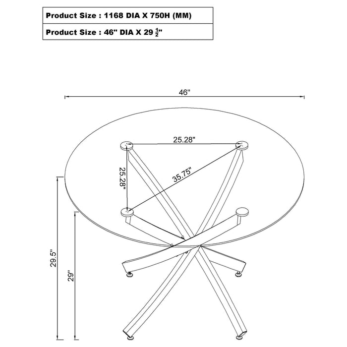 Five Star Furniture - Beckham Dining Table