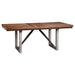 Five Star Furniture - Spring Creek Dining Table with Extension Leaf Natural Walnut image