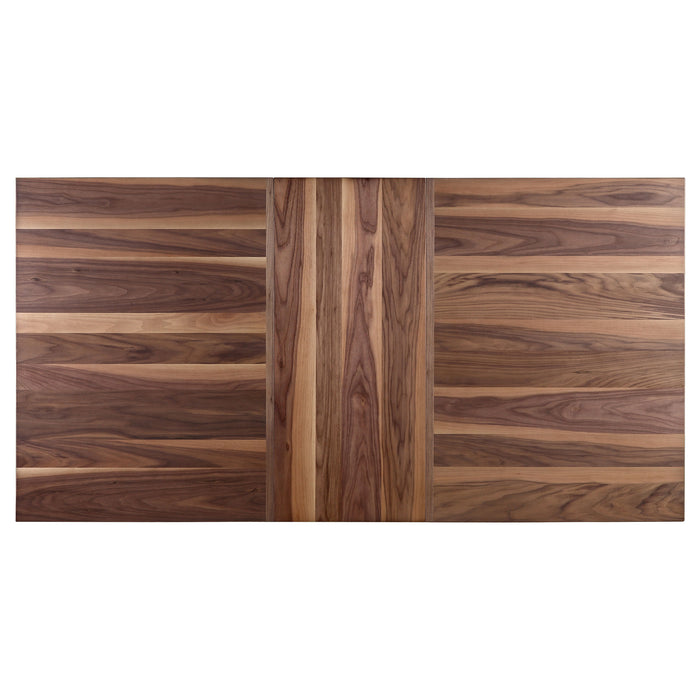 Five Star Furniture - Spring Creek Dining Table with Extension Leaf Natural Walnut