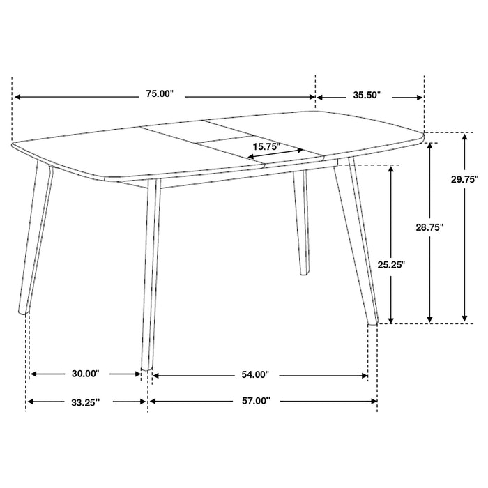 Five Star Furniture - Redbridge Extension Dining Table