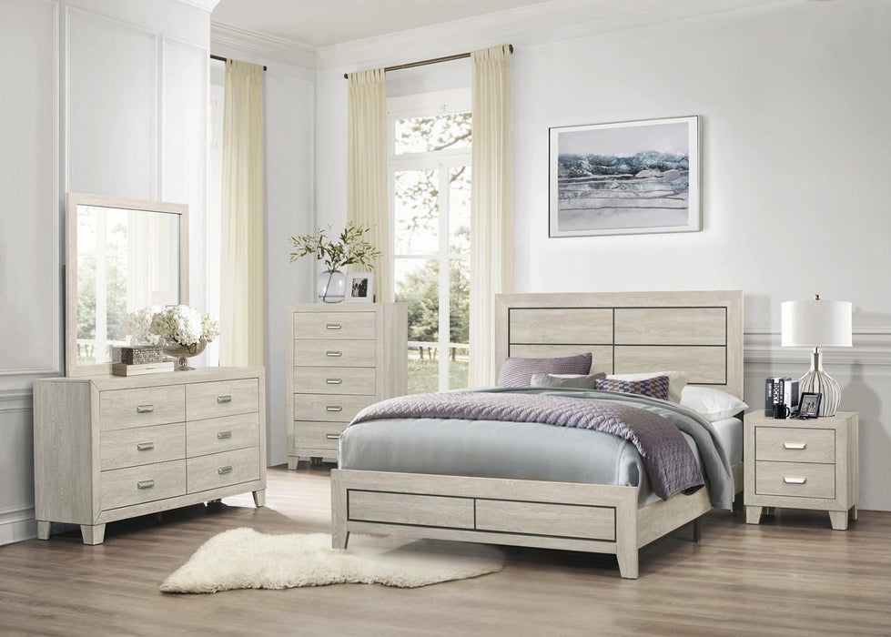Five Star Furniture - Quinby Mirror in Light Brown 1525-6