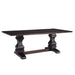 Five Star Furniture - Parkins Double Pedestals Dining Table Rustic Espresso image