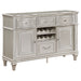 Five Star Furniture - Evangeline 4-drawer Sideboard Server with Faux Diamond Trim Silver Oak image