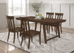 Five Star Furniture - Reynolds Rectangular Dining Table Set Brown Oak image