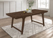 Five Star Furniture - Reynolds Rectangular Dining Table Brown Oak image