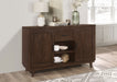 Five Star Furniture - Reynolds 2-door Dining Sideboard Server Brown Oak image