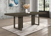 Five Star Furniture - Kelly Rectangular Dining Table Dark Grey image