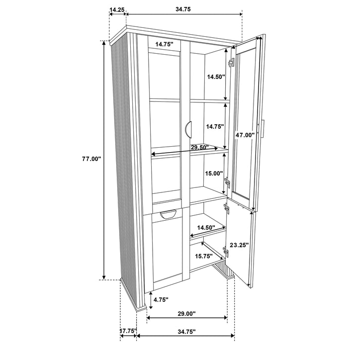 Five Star Furniture - Adina Display Cabinet