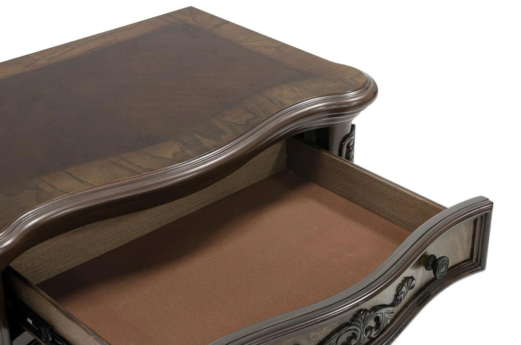 Five Star Furniture - Deryn Park 3 Drawer Nightstand  in Cherry 2243-4