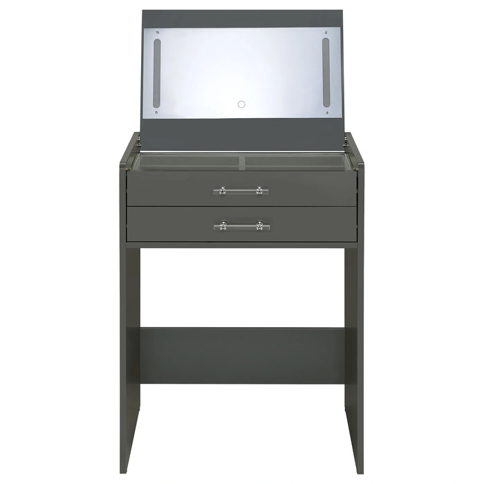 Five Star Furniture - Danbury Makeup Vanity Table with LED Mirror and Stool