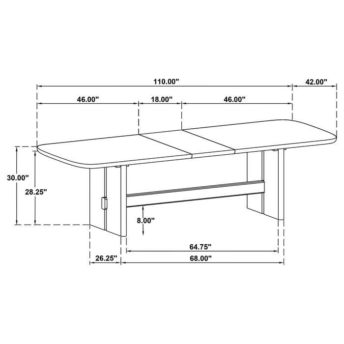 Five Star Furniture - Kailani Extension Dining Table