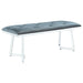 Five Star Furniture - Beaufort Upholstered Tufted Bench Dark Grey image