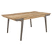 Five Star Furniture - Nogales Wooden Dining Table Acacia and Coastal Grey image