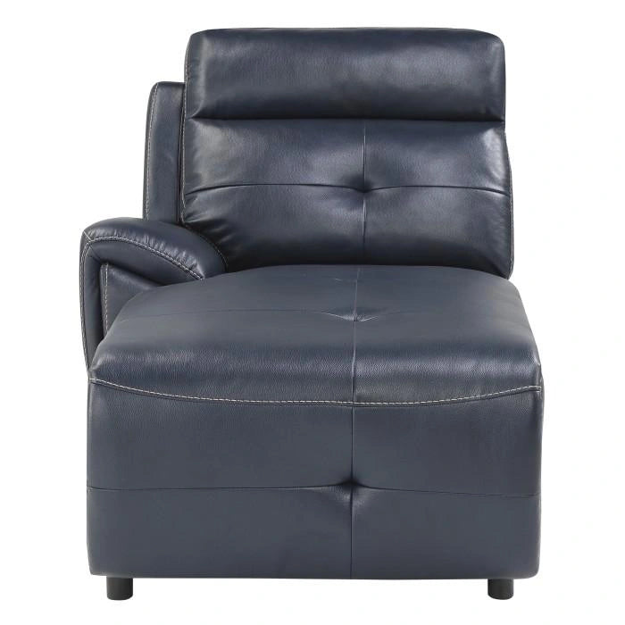 Five Star Furniture - Avenue Left Side Chaise in Navy 9469NVB-LC