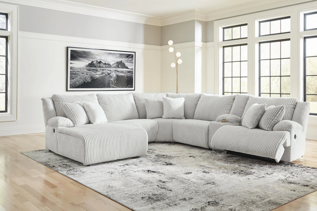 Five Star Furniture - Top Tier Reclining Sectional with Chaise